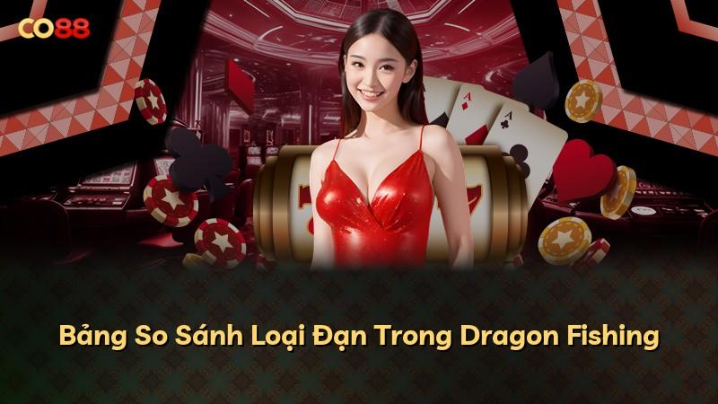 Bảng So Sánh Loại Đạn Trong Dragon Fishing
